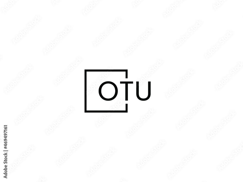 OTU letter initial logo design vector illustration OTU letter initial logo design vector illustration