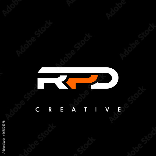 RPD Letter Initial Logo Design Template Vector Illustration photo