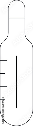 diabetes control icons thermometer  and temperature