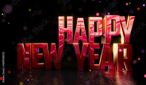 3d background with inscript...