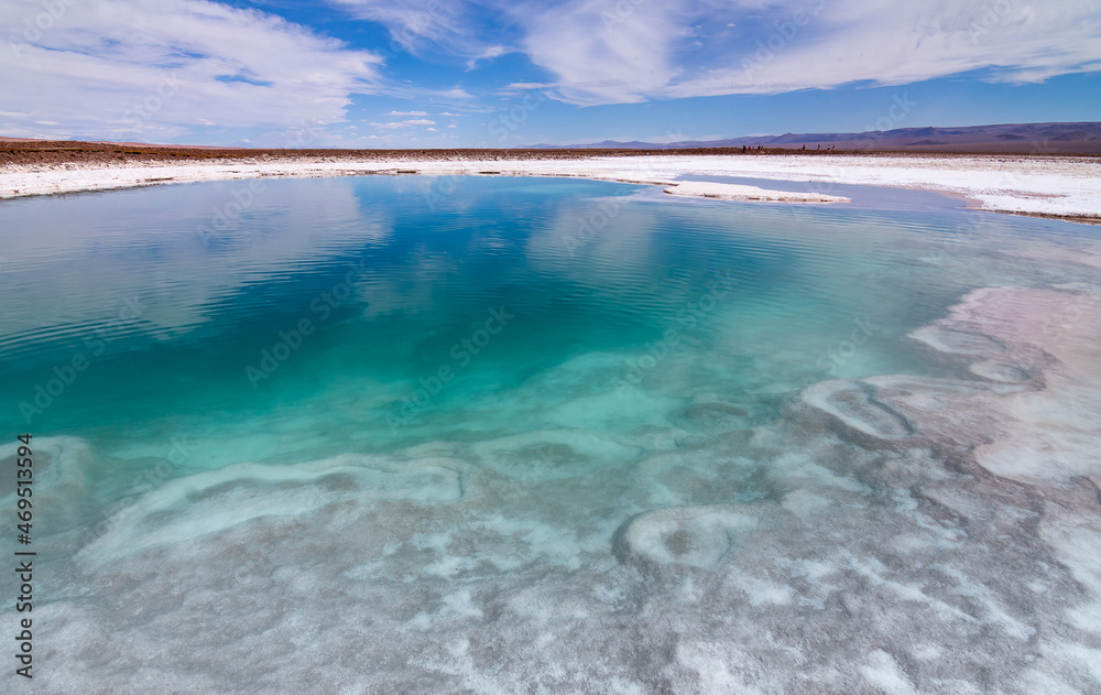 imagen de una de las lagunas escondidas de Baltinache, San Pedro de ...