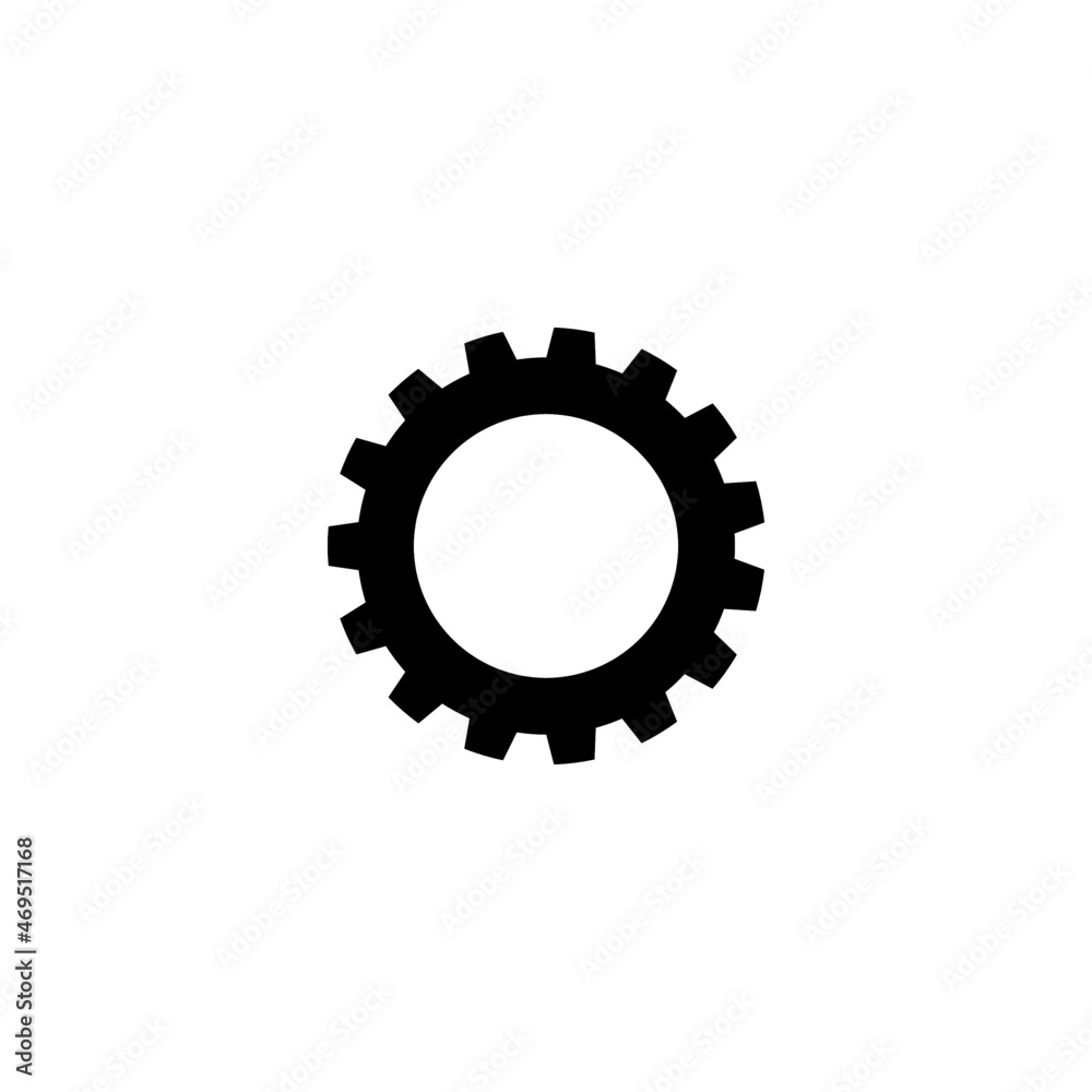 Gear icon in isolated on background. symbol for your web site design logo, app, Gear icon Vector illustration. Gear icon in isolated on background. symbol for your web site design logo, app, Gear icon Vector illustration.