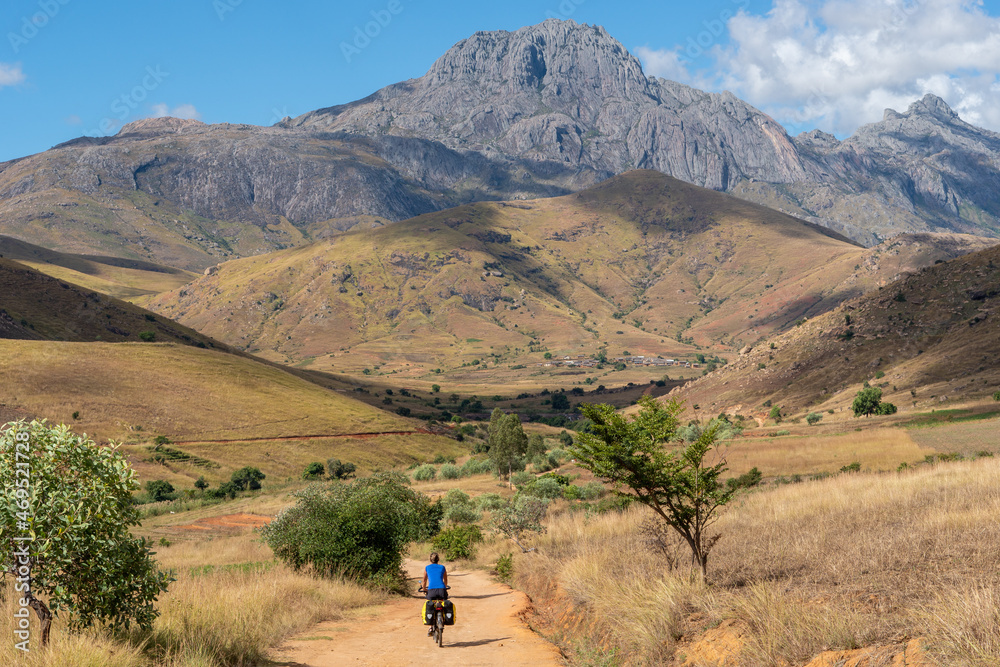 Towering Peaks of Madagascar. Dramatic peaks rising above Madagascar’s landscape, offering a stunning view of the island’s unique topography. Towering Peaks of Madagascar. Dramatic peaks rising above Madagascar’s landscape, offering a stunning view of the island’s unique topography.