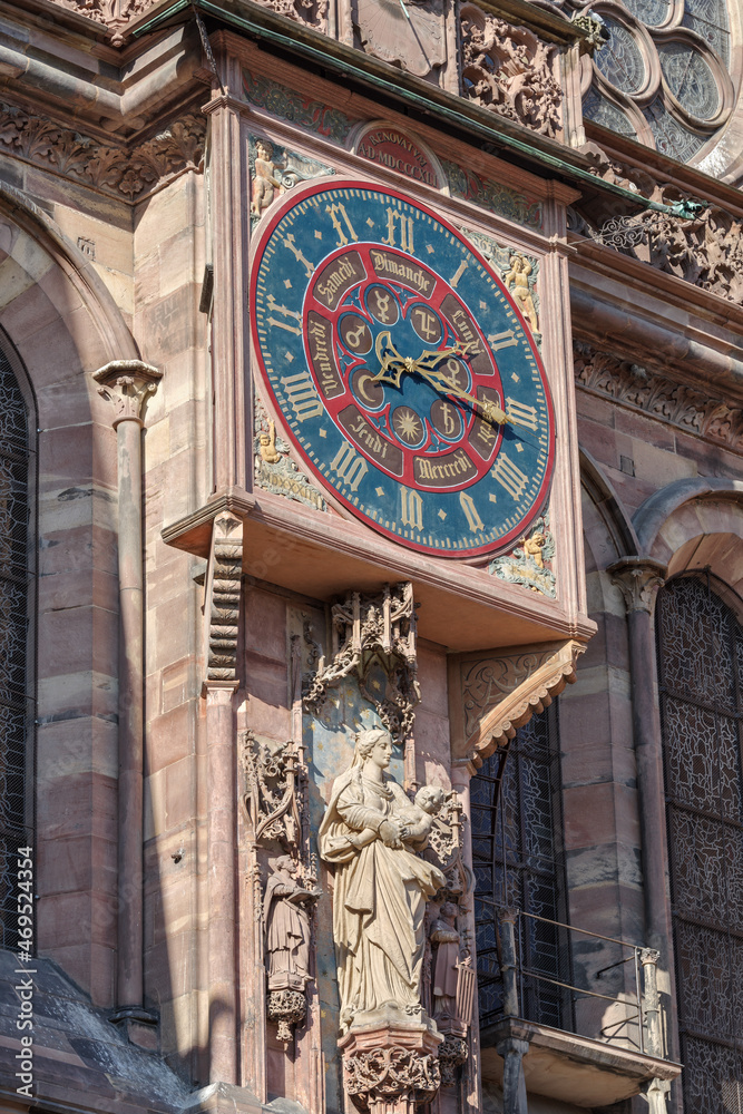 Astronomic clock, Cathedral Our Lady, Strasbourg, France