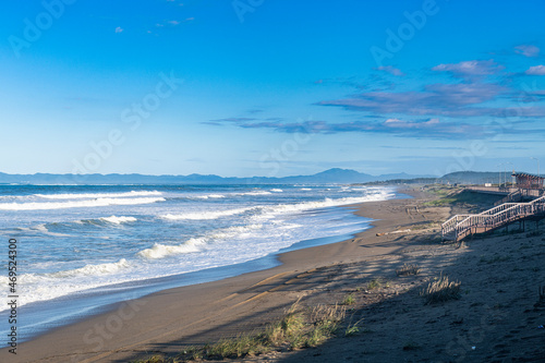 Beach at Okhotskoye, Sakhalin photo