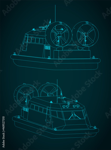 Hovercraft illustration
