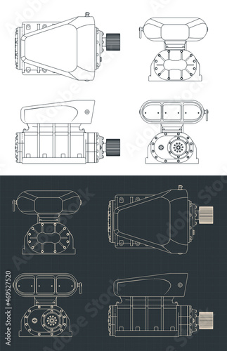 Supercharger blueprints