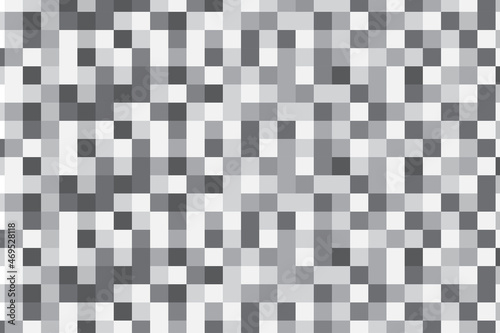 Gray pixel censor pattern, Abstract gray square background