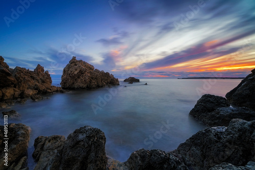 Rocas Menorca mar