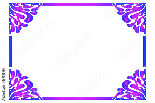 Ornament Border Vector  photo