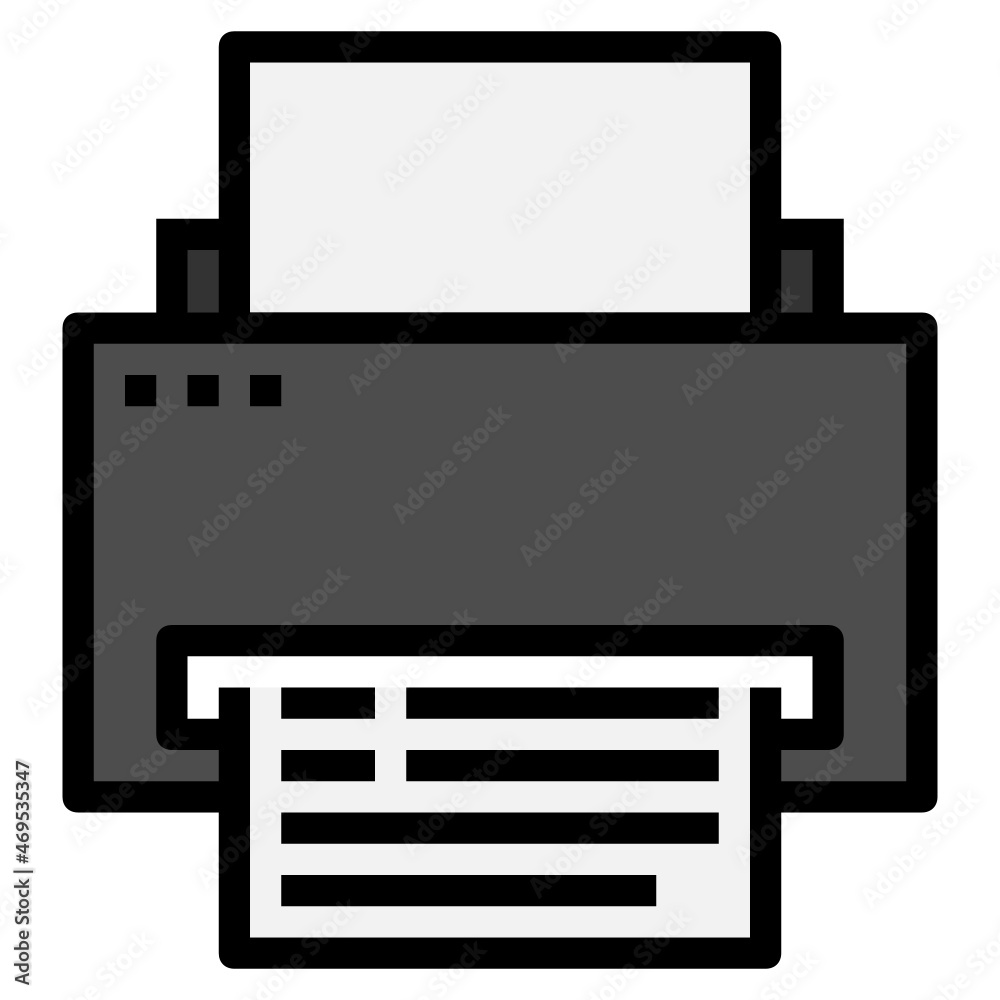 PRINTER ICON PRINTER ICON