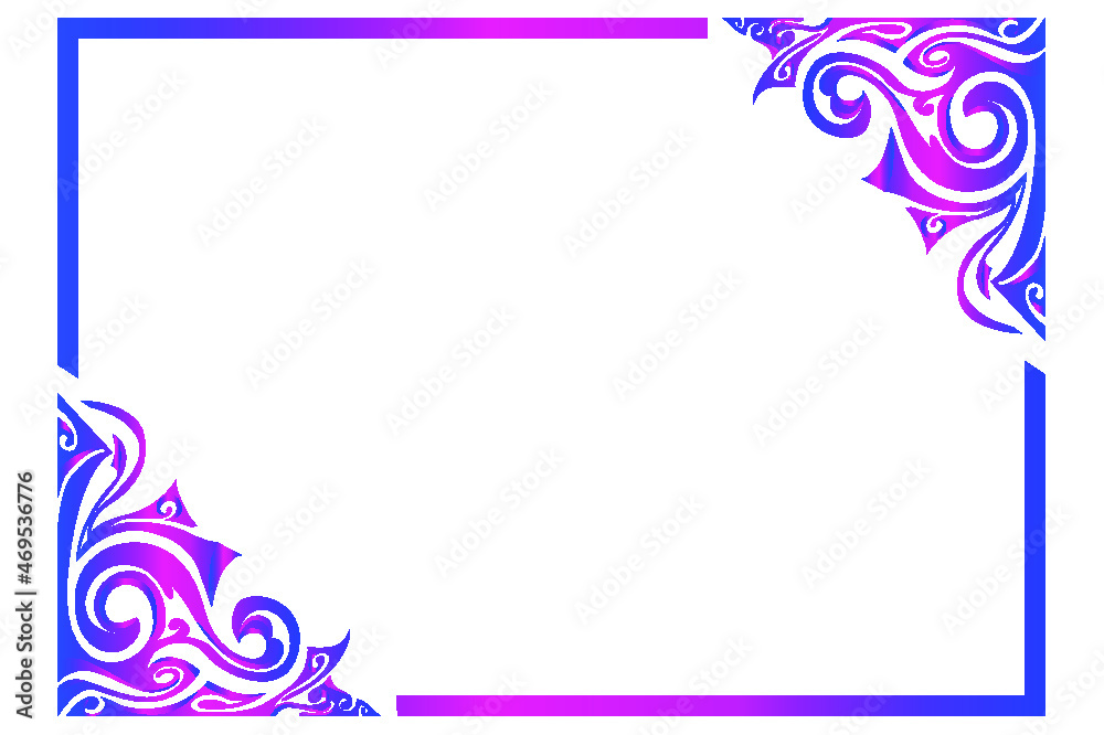 Ornament Border vector for you design element