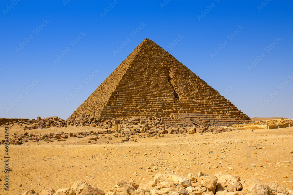 Pyramid of Menkaure, Giza, Cairo, Egypt