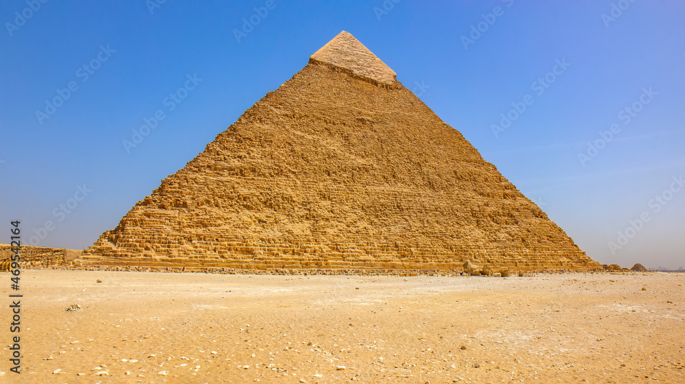 Pyramid of Kafre, Giza, Cairo, Egypt Pyramid of Kafre, Giza, Cairo, Egypt
