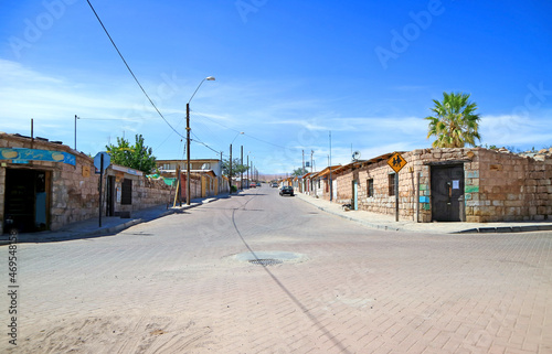 Toconao, an Impressive Small Town near San Pedro de Atacama, Antofagasta Region in Northern Chile