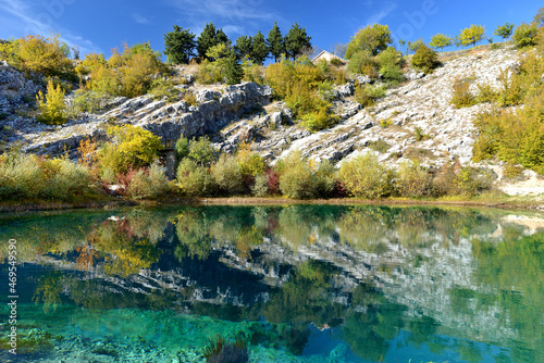 THE SPRING OF THE CETINA RIVER IN CROATIA
