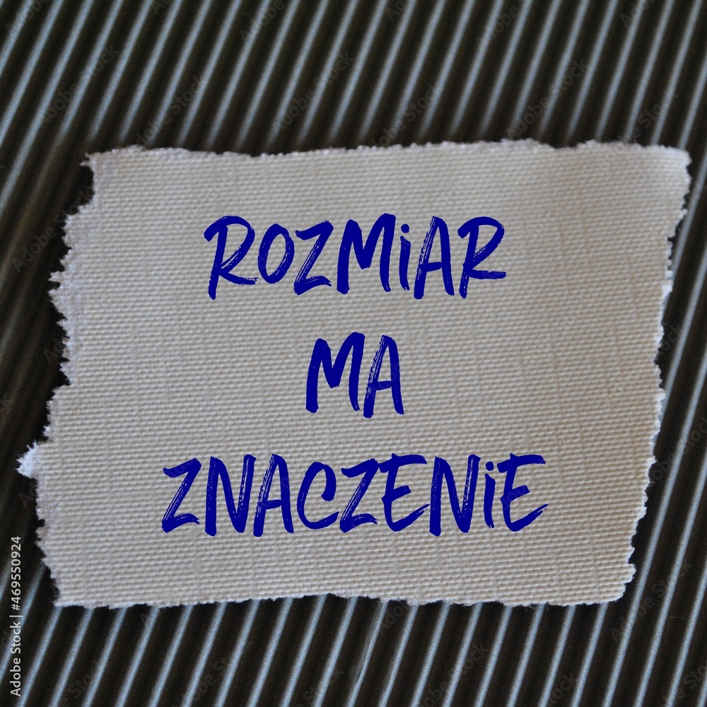 Rozmiar ma znaczenie