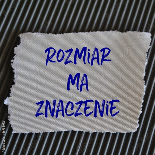 Obraz na płótnie Rozmiar ma znaczenie w salonie