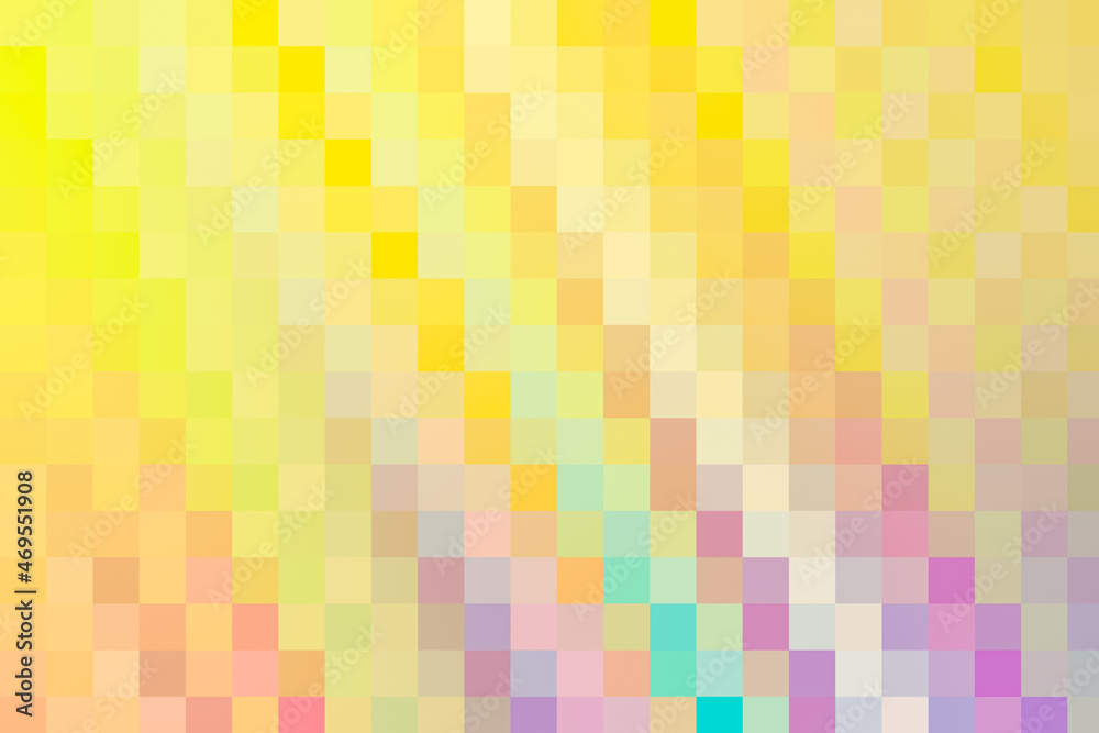 Shiny yellow and purple pixel blocks Shiny yellow and purple pixel blocks