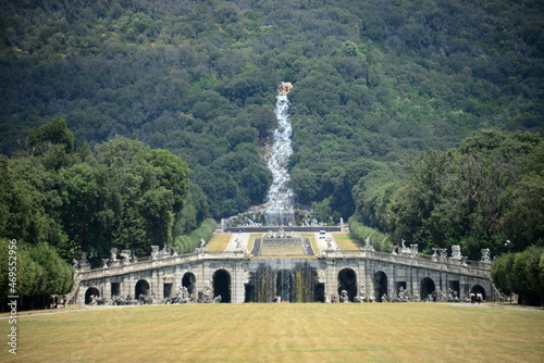 ITALY-CASERTA The Royal Palace of Caserta,constructed by the House of Bourbon-Two Sicilies as their main residence as kings of Naples.the largest palace erected in Europe during the 18th century  photo