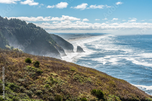 Untouched coastal landscape of Oregon