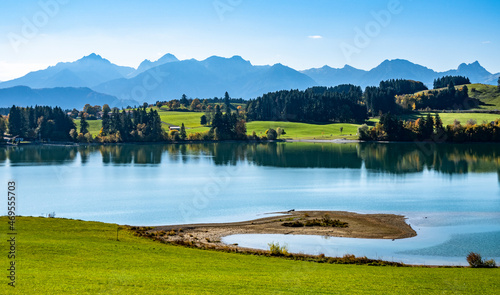 Lake Forggensee near Fuessen