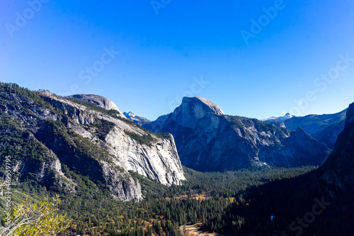 Yosemite - valley view of Half Dome