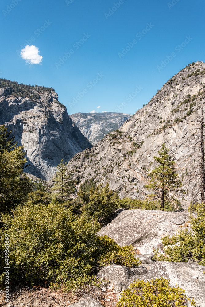 Alpine landscape of Yosemite National Park