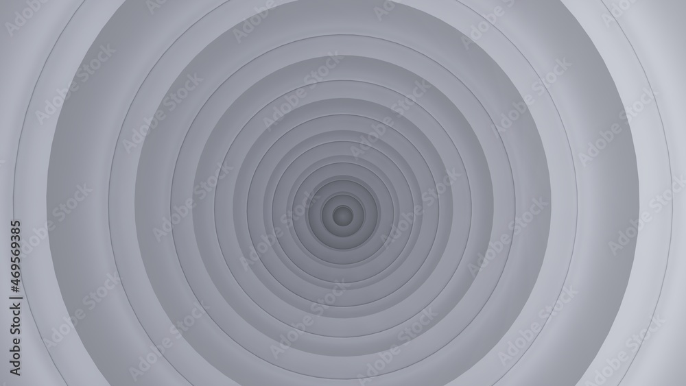 Fototapeta premium Abstract background round pattern 3d render