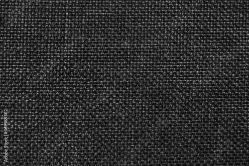 Black abstract background of fabrics pattern texture