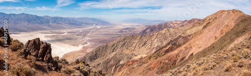 Great view from Dante's View over the Badwater Basin, Death Valley