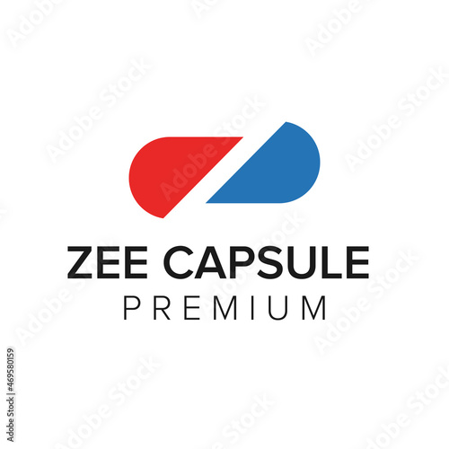 Free Download letter Z capsule logo icon vector template - GFXLoad