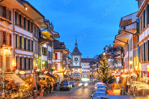 Murten / Morat, Canton de Fribourg, Switzerland