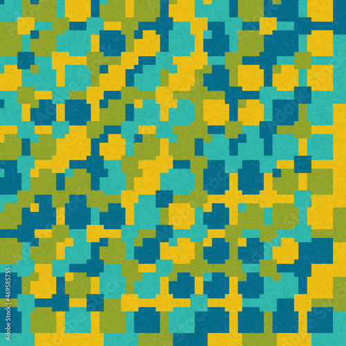 Abstract Geometric Pattern generative computational art illustration