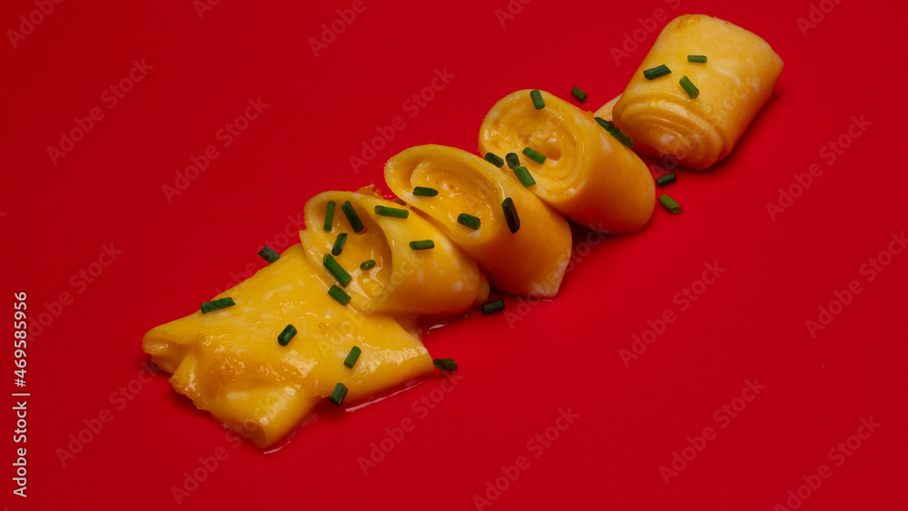 Obraz premium rolled omelette 2 cropped