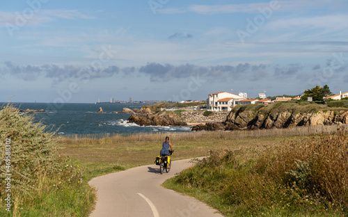 Cycling the La Vélodyssée, the French part of the Atlantic Coast Route - Le Château-d'Olonne, France