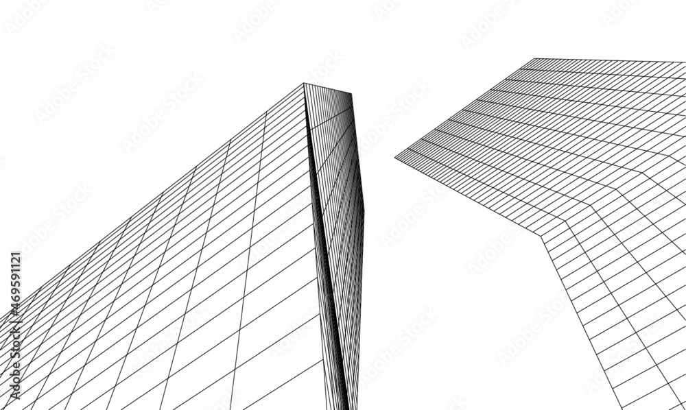 Fototapeta premium abstract modern architecture 