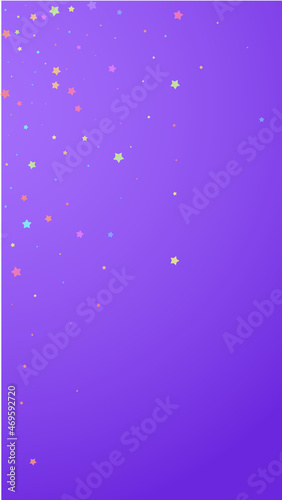 Festive remarkable confetti. Celebration stars. Co