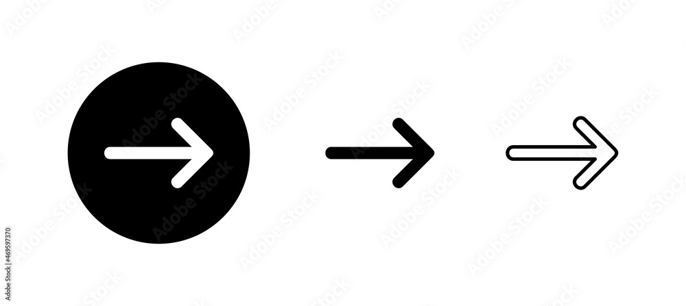 Arrow icons set. Arrow sign and symbol for web design. Arrow icons set. Arrow sign and symbol for web design.