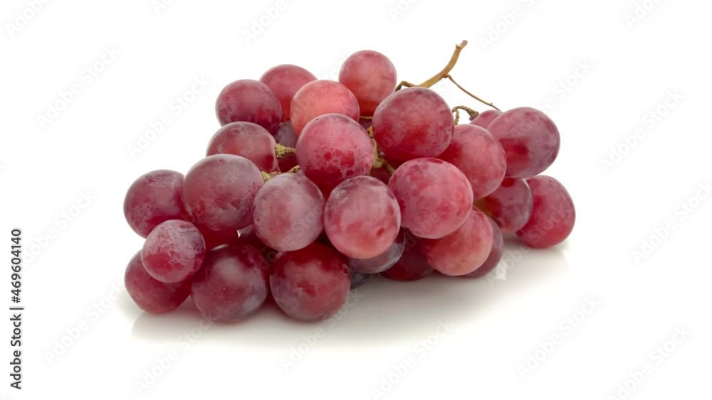 pink grape isolated on white background pink grape isolated on white background