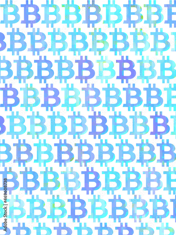 Abstract bitcoin pattern background image. Abstract bitcoin pattern background image.