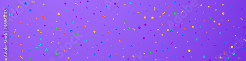 Festive magnificent confetti. Celebration stars. F