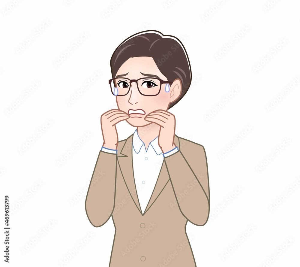 スーツの女性 スーツの女性