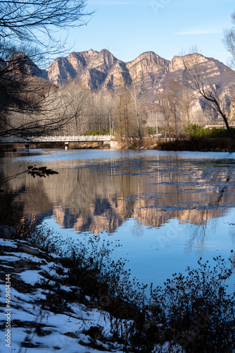 reflection in the lake