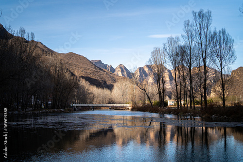 lake in the mountains