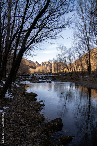 river in autumn