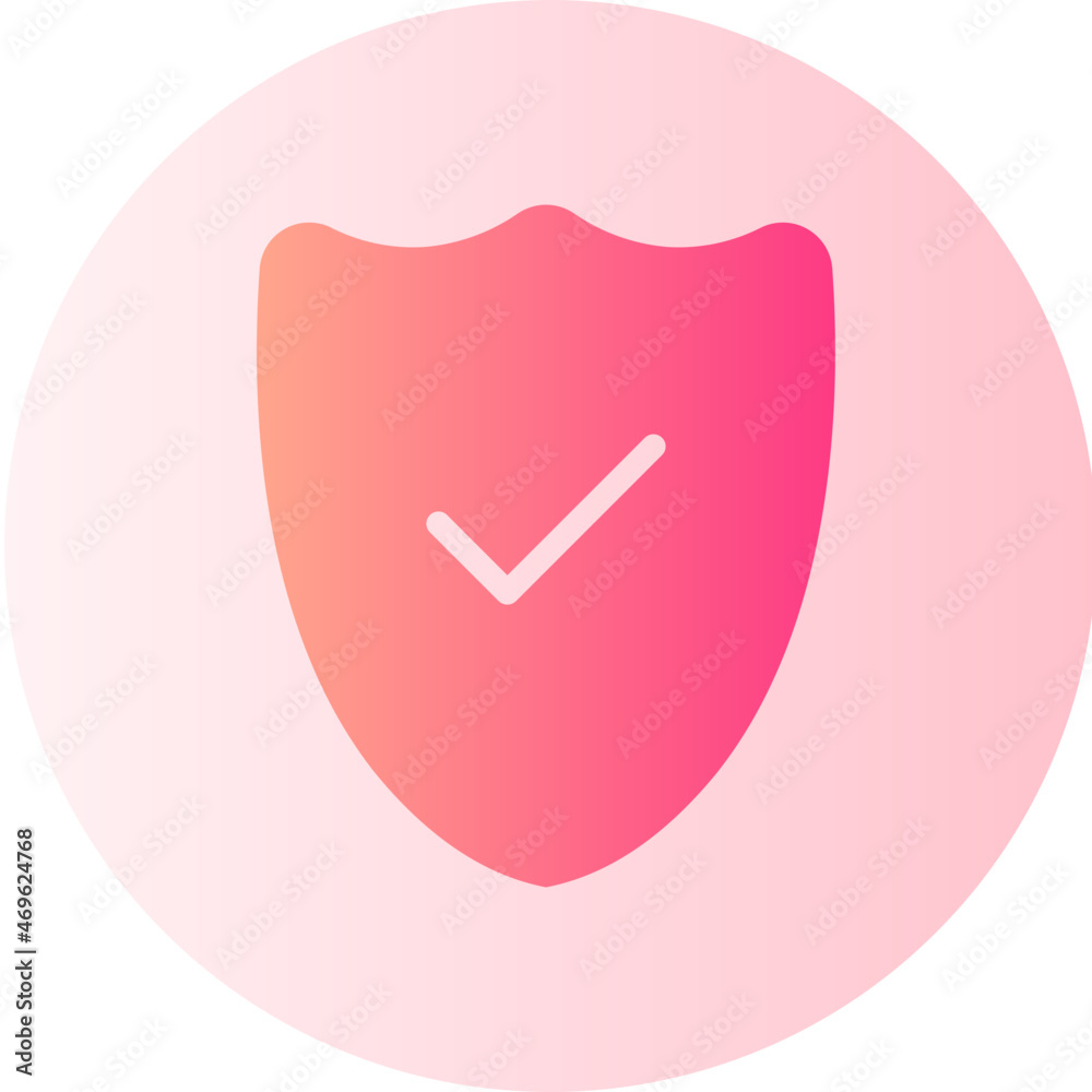 shield gradient icon shield gradient icon