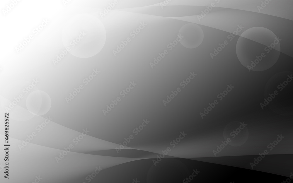 Black and white smooth gradient background or texture background Black and white smooth gradient background or texture background