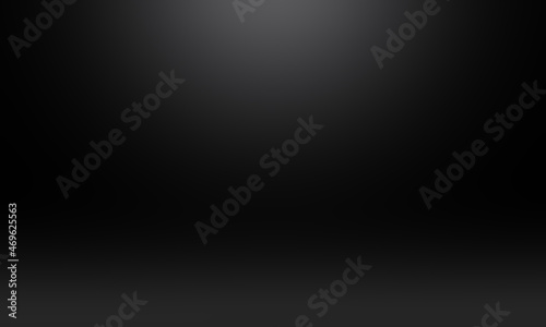 Black and white smooth gradient background or texture background