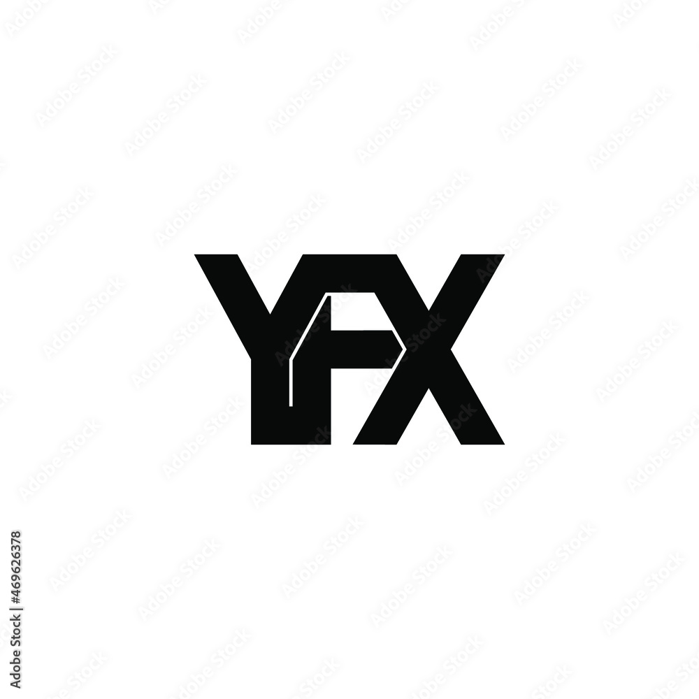 yfx initial letter monogram logo design yfx initial letter monogram logo design